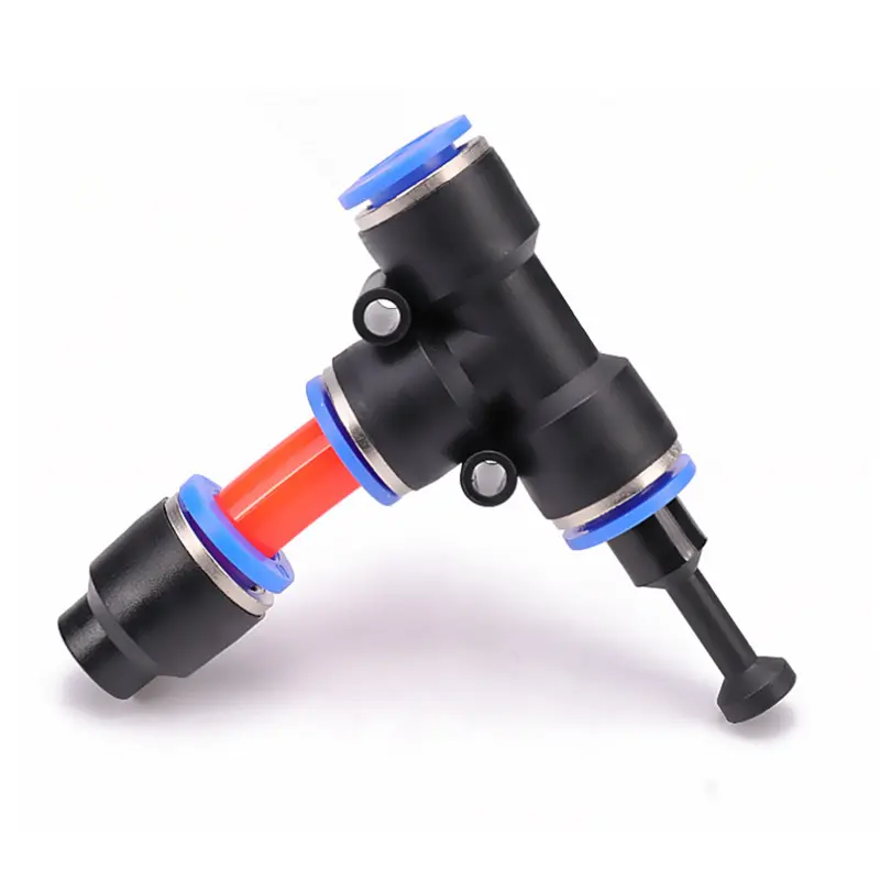 1/5/10 Pcs Black Blue Pneumatic Connector Quick Plug Plastic Plug Pipe Plug PPF 4mm 6 8 10 12 14 16MM Air Hose Sealing Connector