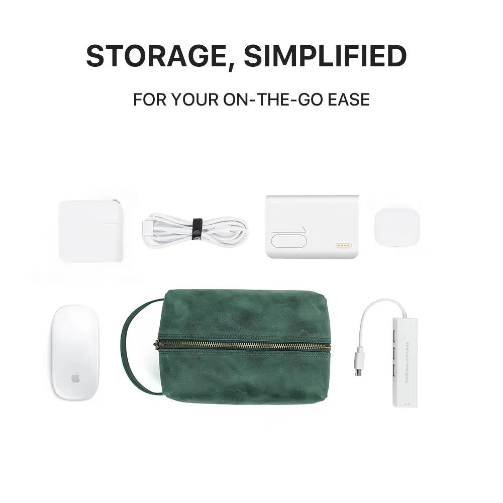 Retro Headphone Storage Bag Portable Earphones Storage Bag Case for Data Cable Key Headsets Jewelry Battery Other Odds and Ends