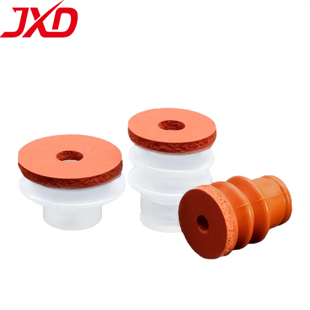 JXD DP-08/10/12/15/20/25/30/40/50 DP-S08/10/12/15/20/25/30 Small White Silicone Red Traceless Sponge Vacuum Sucker