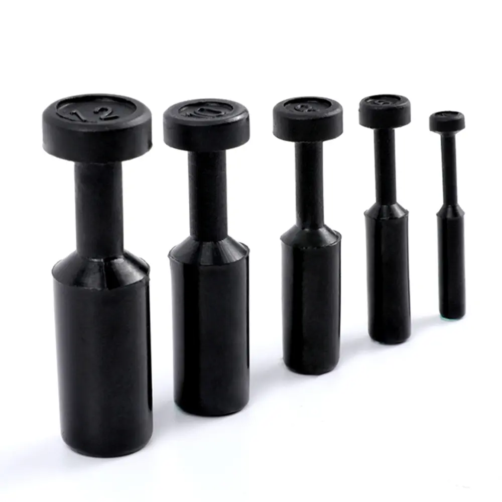 5PCS Pneumatic Connector Quick Plug Plastic Plug Pipe Plug PP PPF 4mm 6mm 8mm 10mm 12mm 14mm 16MM Air Hose Sealing Connector