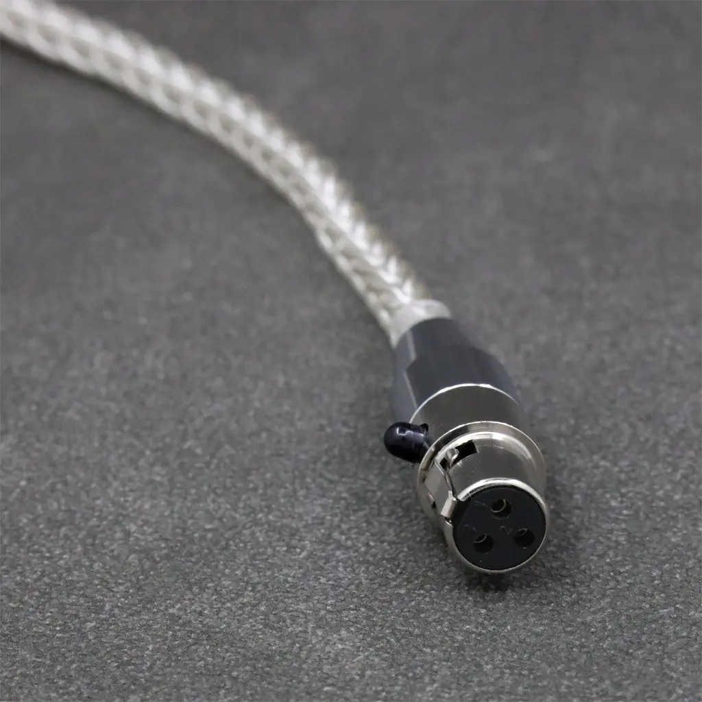 8 Core 99% 7n Pure Silver Palladium Earphone Cable For Beyerdynamic DT1770 DT1990 PRO AKG K181 pro 2015 M220 k271 LN008407