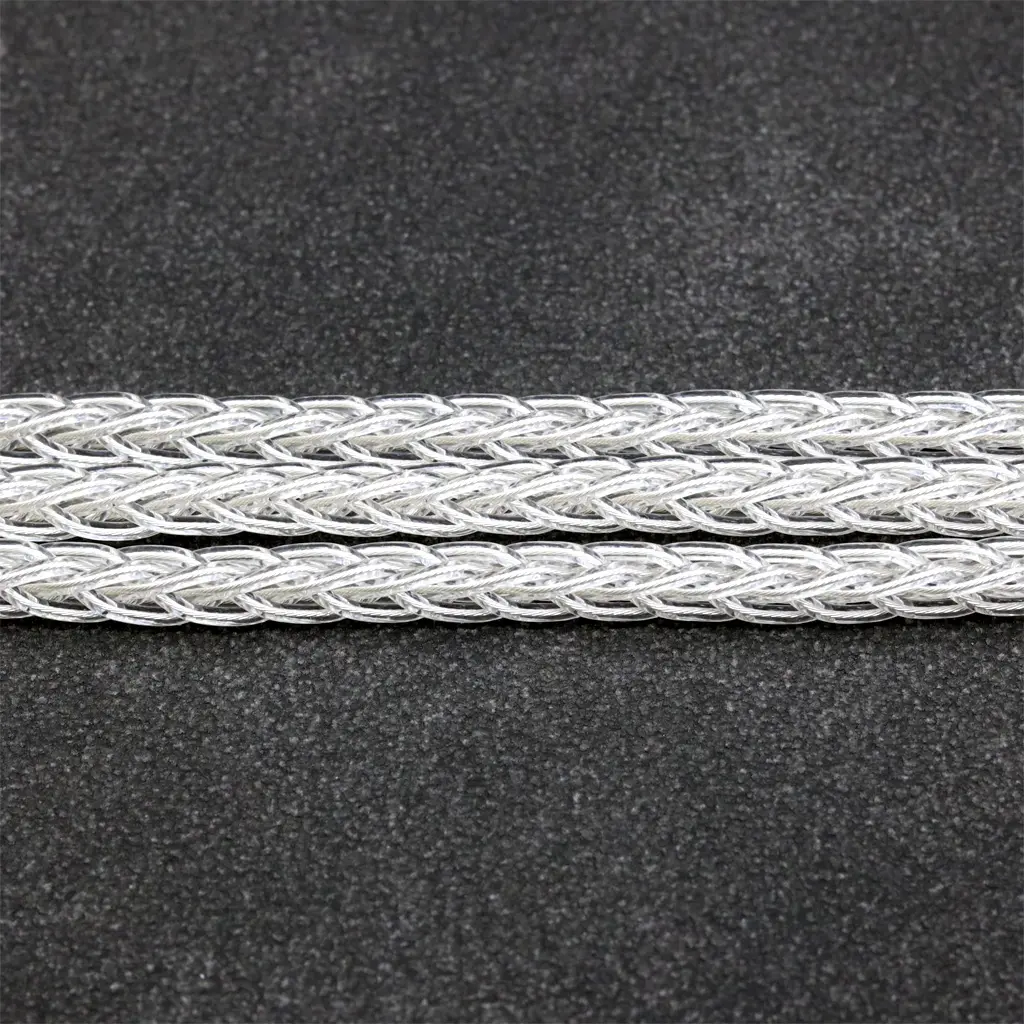 8 Core 99% 7n Pure Silver Palladium Earphone Cable For Beyerdynamic DT1770 DT1990 PRO AKG K181 pro 2015 M220 k271 LN008407