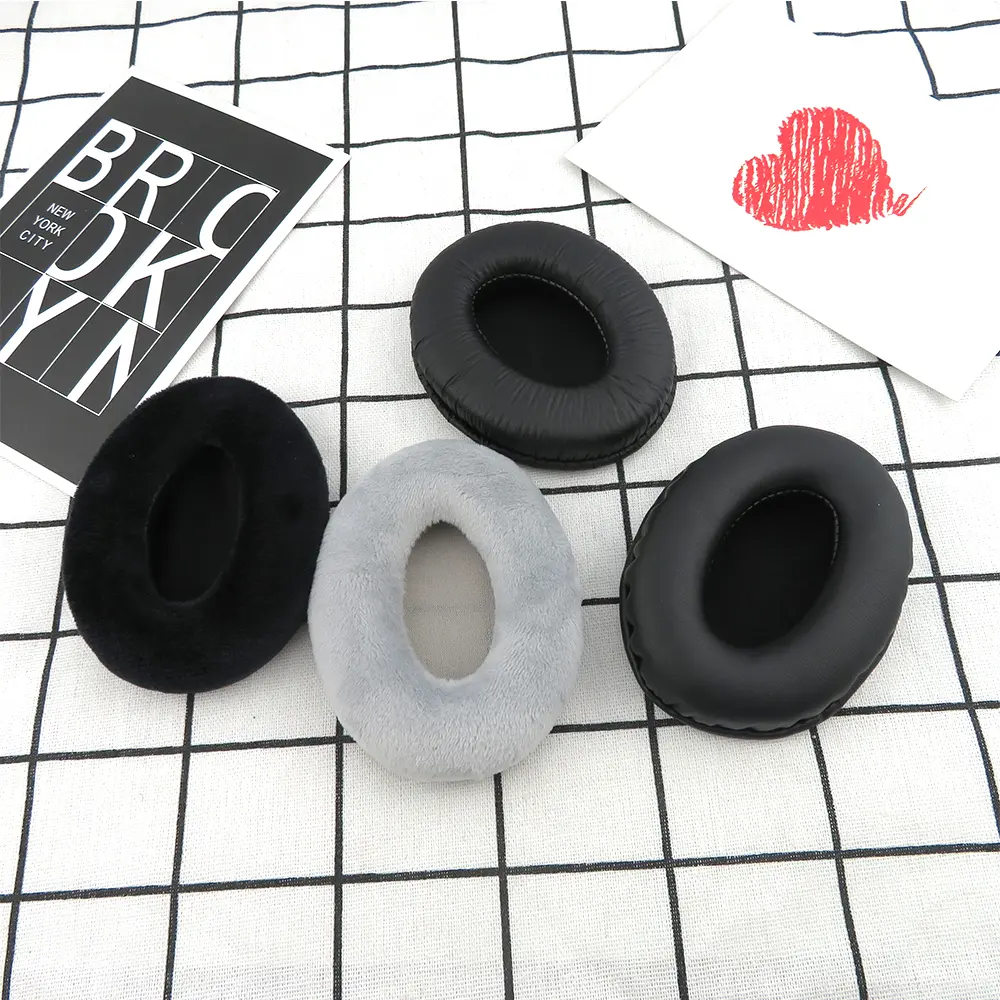 Ear Pads For Microsoft Lifechat LX3000 LX-3000 Headphone Mic Cover Earpads Replacement Headset Ear Pad PU Leather Sponge Foam