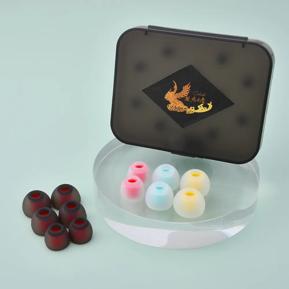 Celest Silicone Earphones Earbuds Eartips Professional Customized Headest Ear Tips For Hifi Music In Ear IEMs Kinera Headphone