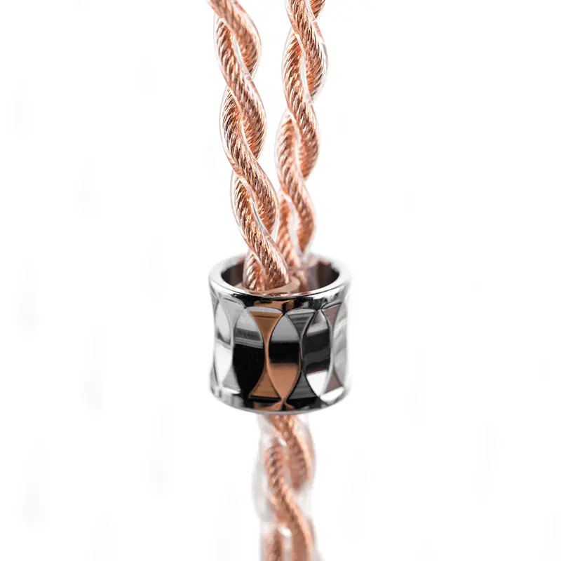 MoonDrop Line T Earphone Upgraded Cable 0.78 2Pin 4.4mm 6N Single Crystal Copper 196-Core Litz Structure Earphone Upgrade Cable