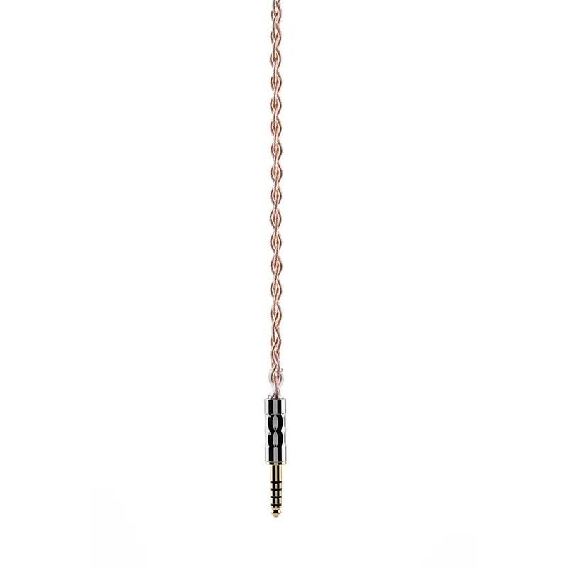 MoonDrop Line T Earphone Upgraded Cable 0.78 2Pin 4.4mm 6N Single Crystal Copper 196-Core Litz Structure Earphone Upgrade Cable