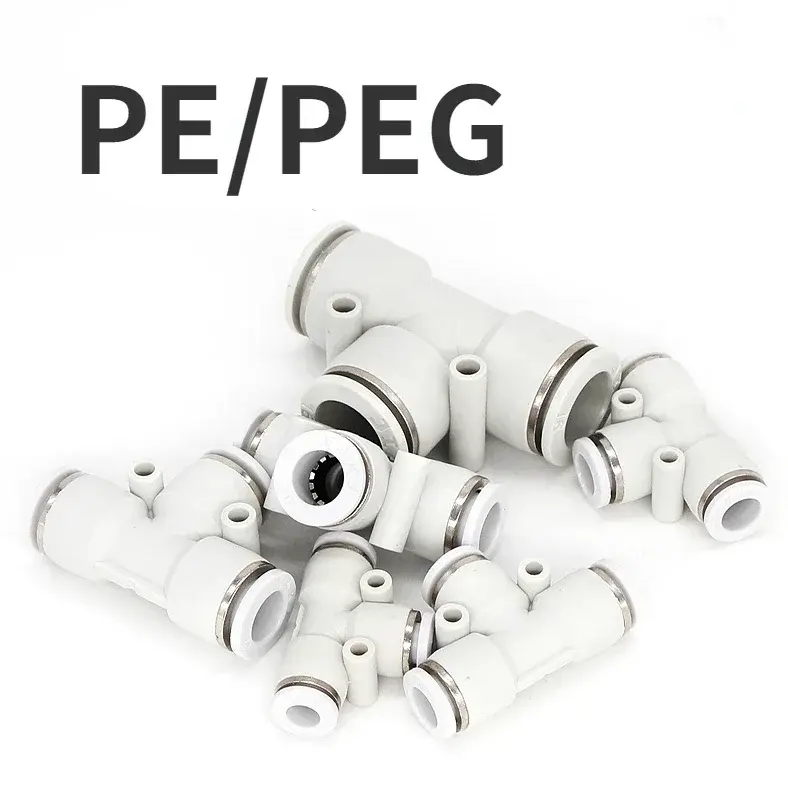 4 6 810 12 14 16mm Pipe OD Pneumatic Air Push To Connect Fitting PU PY PE PV PK PZA HVFF PM PLM SPU SPV AKH PRG Fit Push Lock
