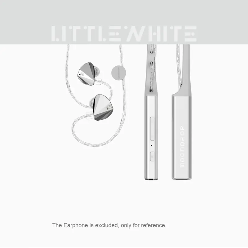 MOONDROP Littlewhite Earphone Cable CS43131 TWS Ear-hook HiFi Bluetooth Neckband for Earphone