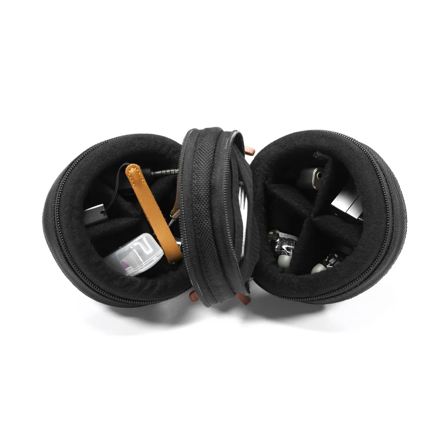 DD ddHiFi C100Pro Carrying Case Double-Layer Space Storage Case for Earphones / Audio Adapters / Dongles / Eartips / Cables