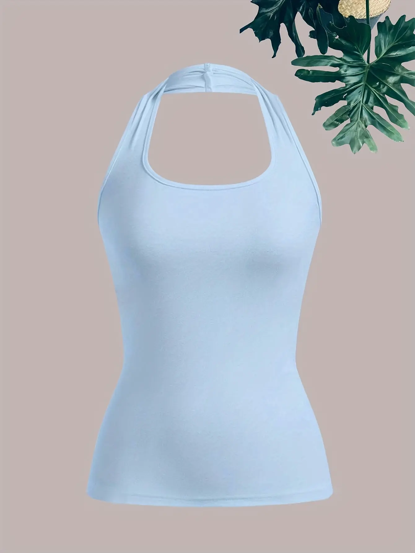 Summer women's fashion neck vest 4-piece set