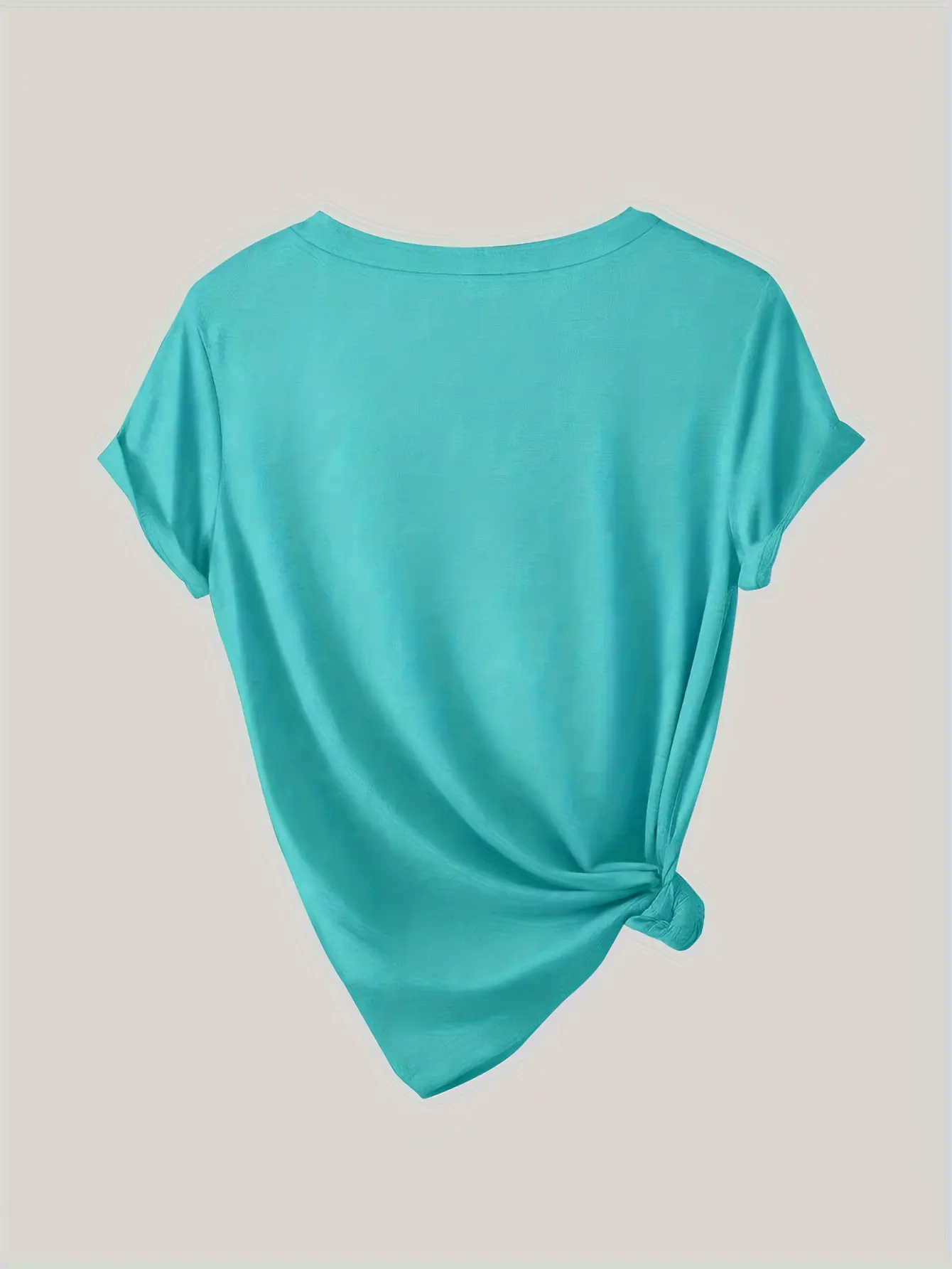 New Fashionable Women's Round Neck Casual Comfort T-Shirt