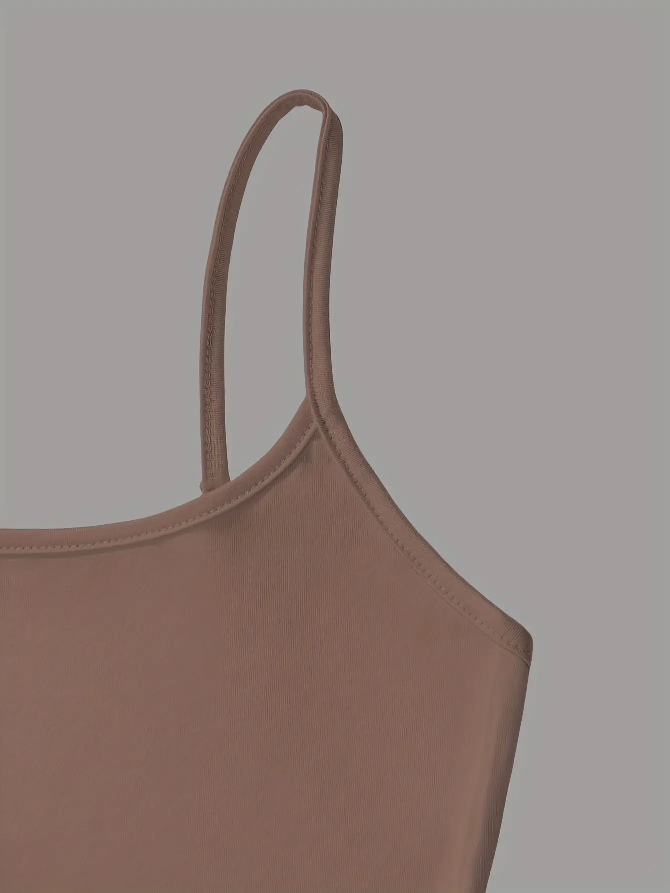 Women's fashionable, casual, slim and versatile solid color suspender vest three-piece set