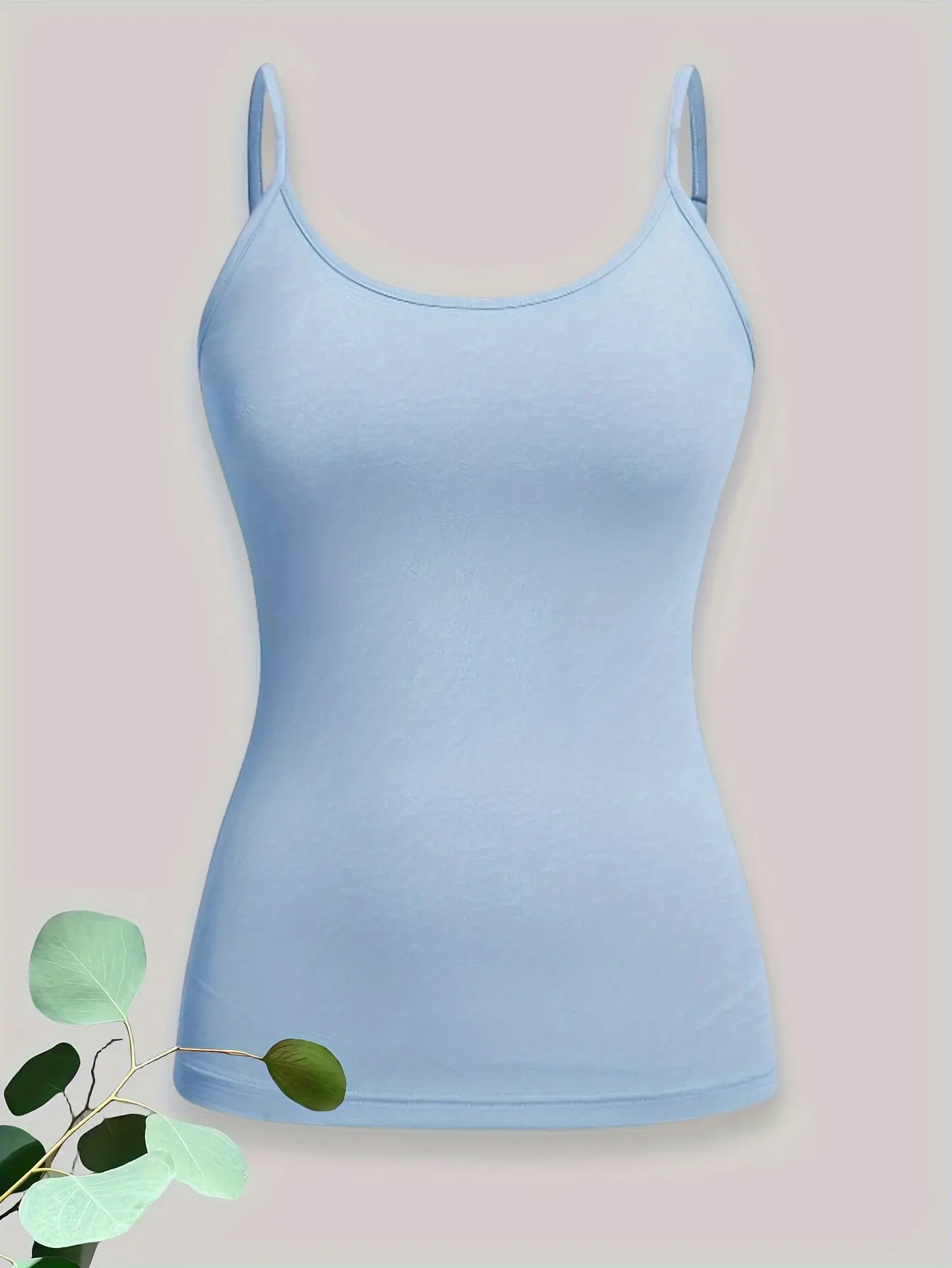 4pcs Women Camisoles Summer Girl Sexy Strap Cotton Sleeveless Thin Camisole Vest Solid Top Simple Base Vest Tops Female Undies
