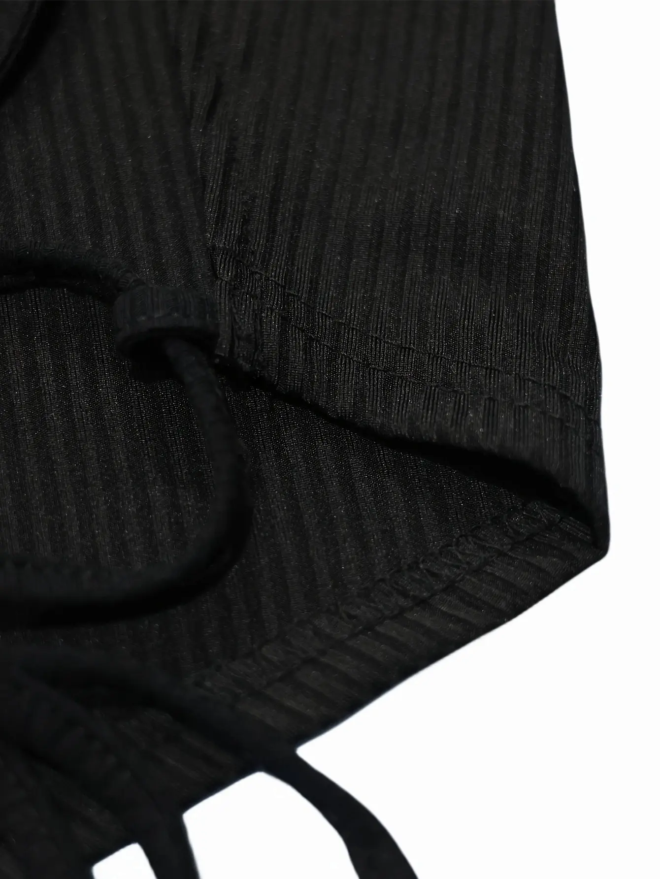 Elegant Cotton Knit Slingback Top with Crisscross Back Tie - Chic, Comfy t& Season Versatile