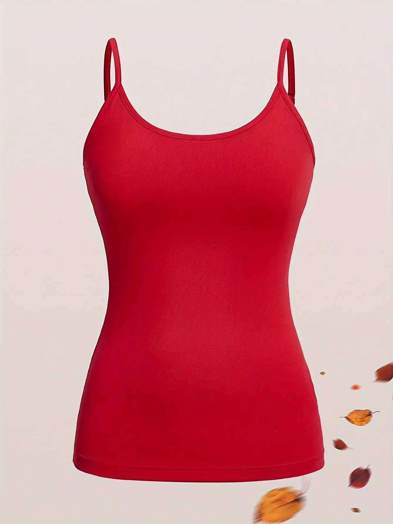 4 Pack Solid Color Cami Top Versatile Slim Backless Spaghetti strap Top For Summer Women's Clothing