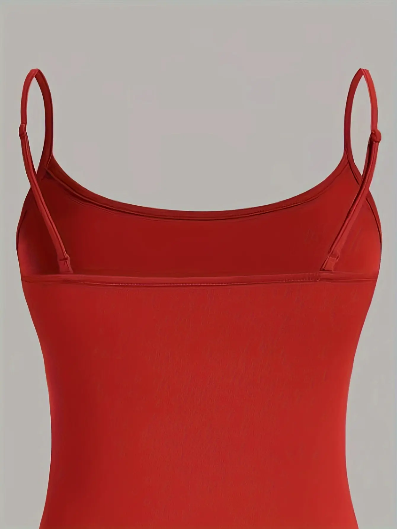 Solid Color Slim Cami Top Casual Sleeveless Cami Top For Summer Women's Clothing