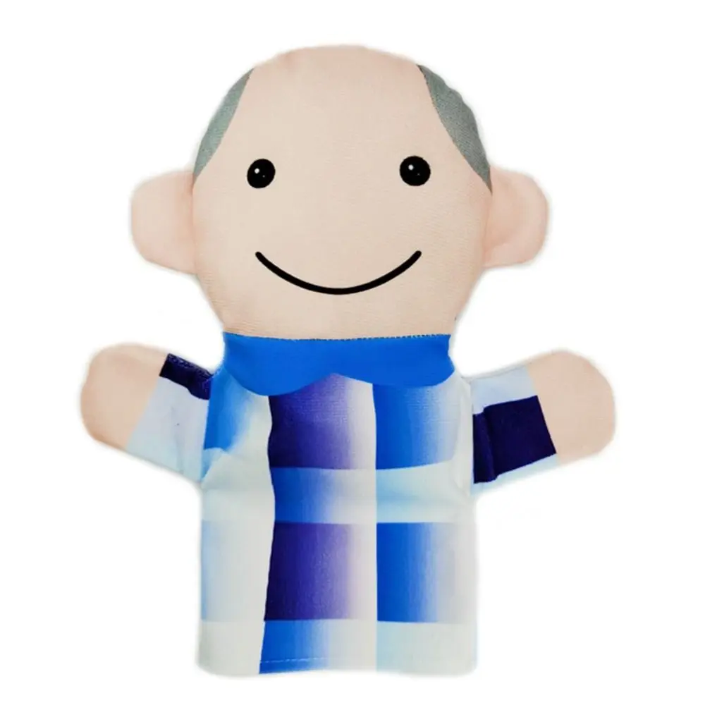 Family Members Hand Puppets For Family Members Plush Toy Cloth Family Members Hand Puppets Props Interactive