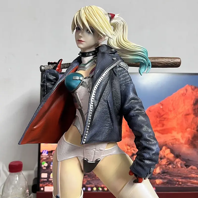 In Stock Harleen Quinzel Action Figure Joker Asuka Figure Task Force X Joker Figurine Pvc Model Collection Room Decora Desk Toys