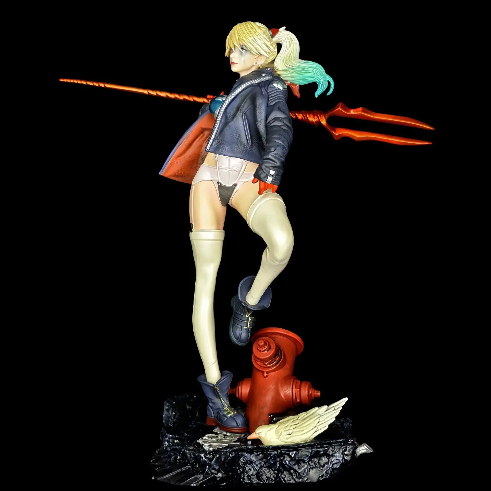 In Stock Harleen Quinzel Action Figure Joker Asuka Figure Task Force X Joker Figurine Pvc Model Collection Room Decora Desk Toys