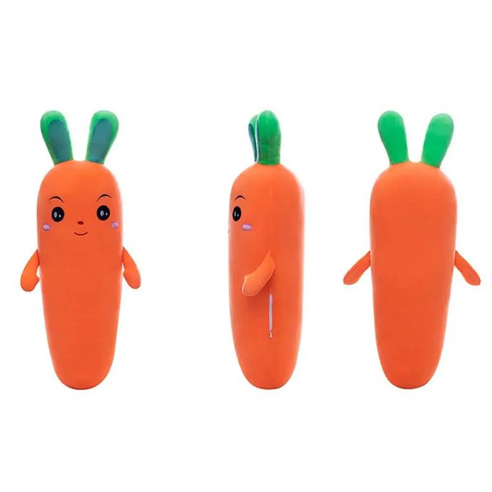 Vegetable Plush Cushion Long Carrot Plush Pillow Home Decoration Plush Doll Stuffed Doll Carrot Stuffed Toy Carrot Plush Toy