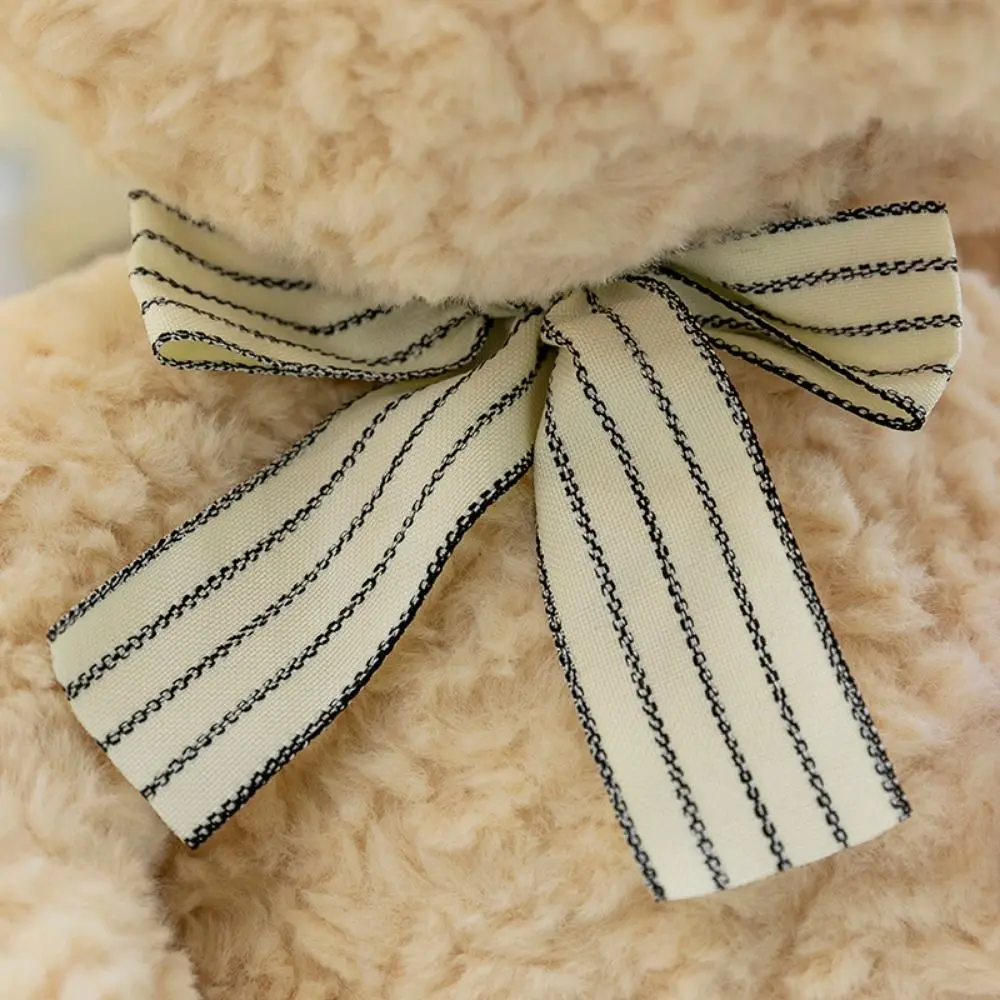 Dressing Bear Hug Fish Bear Plush Toy Kong-Fu PP Cotton Bear Stuffed Toy Comfortable Fluffy Stuffed Soft Bear Doll