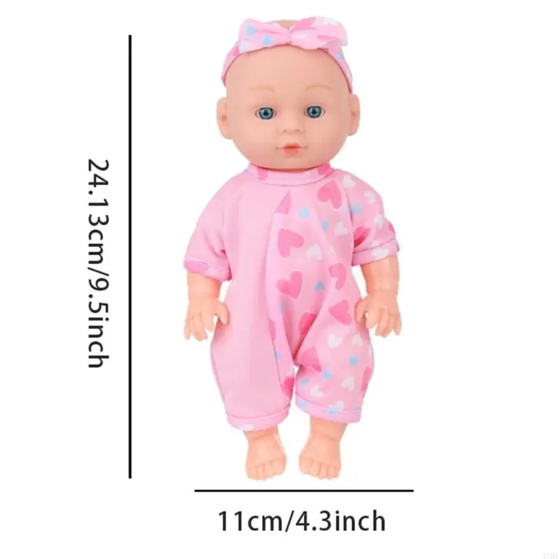 97BE Caucasian Doll Fashion Reborns Comfort Doll Life Like Reborns that Looks Real