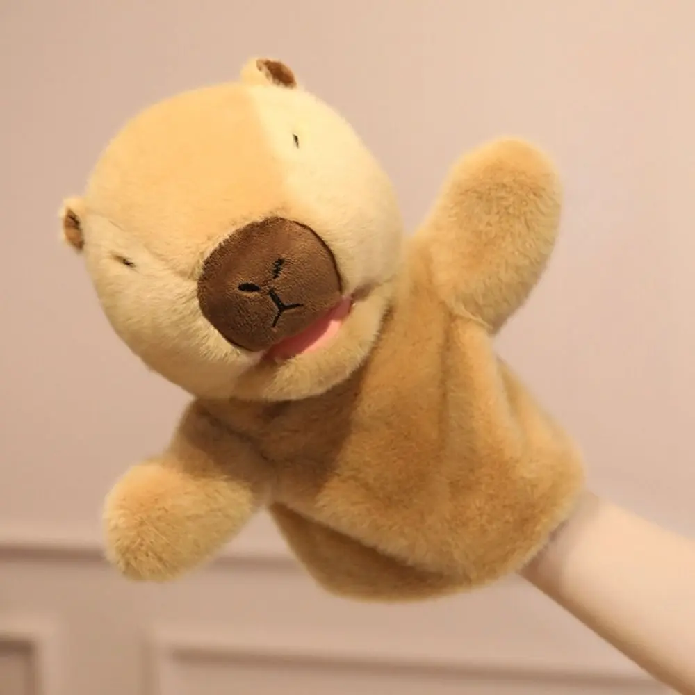 Frog Animal Hand Puppet Duck Storytelling Stuffed Plush Shark Toys Simulation Early Education Hand Finger Story Puppet