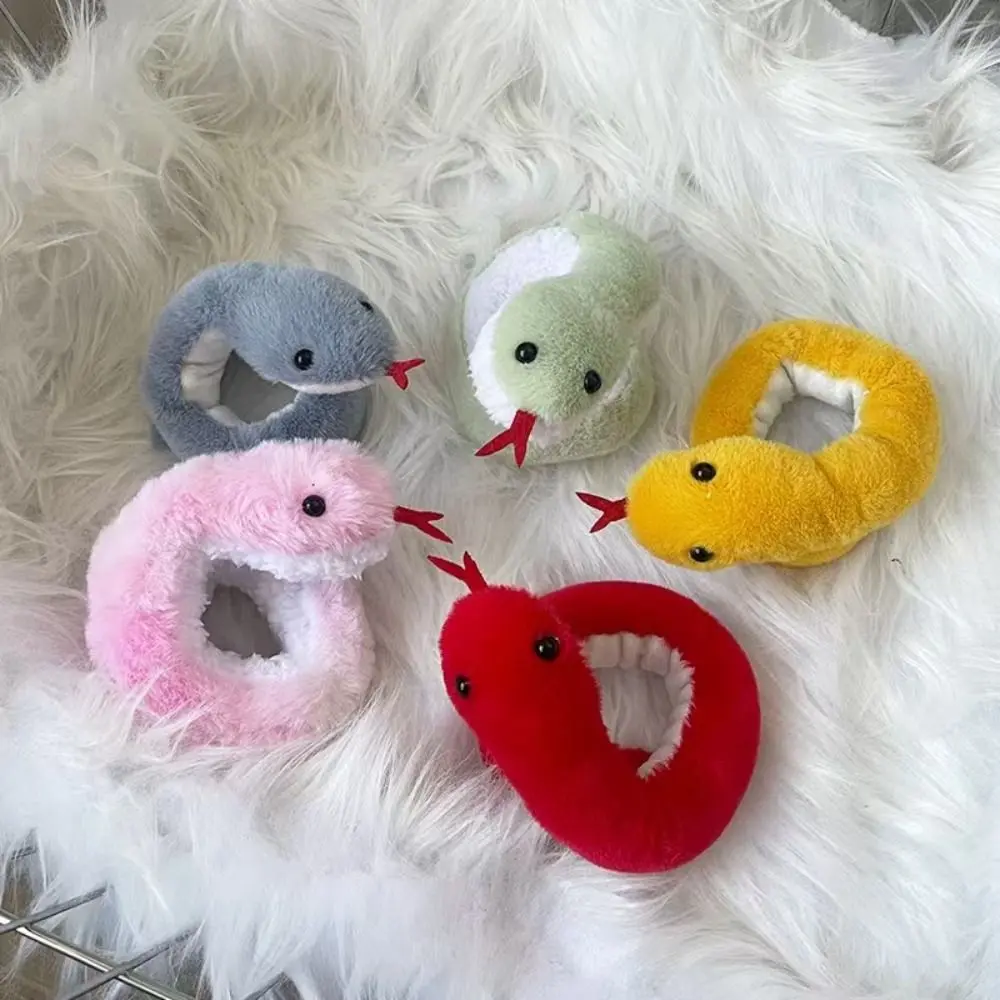 Wrap Around Arm Year of The Snake Plush Toy Little Snake Comfort Snake Stuffed Plush Doll Soft Kawaii Snake Animal Doll