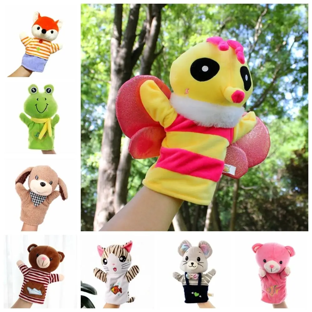 Stuffed Animals Plush Finger Puppet Anime Doll Marine Animals Hand Finger Puppet Soft Kawaii Animal Plushed Doll