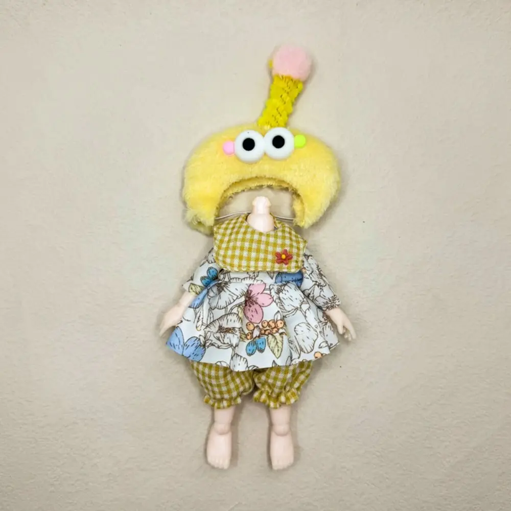 Cute 16~17cm BJD Doll Clothes High Quality Handmade Doll Accessories Adorable Clothing DIY Girls Gifts for OB11, 1/12 Bjd
