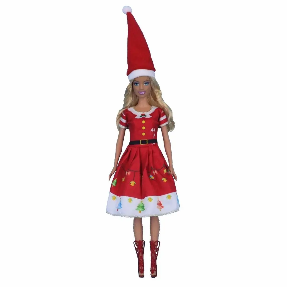 11.8inch 11.8inch Doll Clothes Christmas Elfs Series 30cm Doll Christmas Dress Cute Beautiful Christmas Doll Clothes