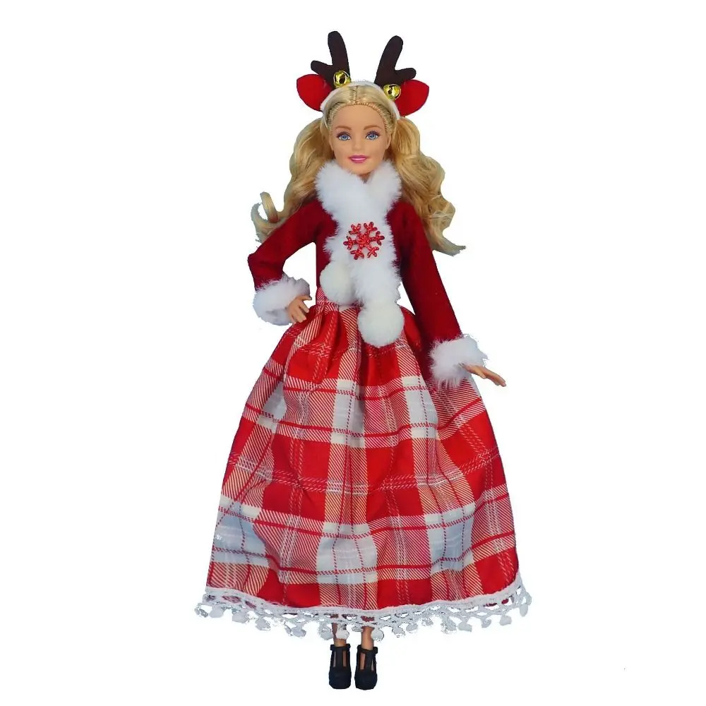 11.8inch 11.8inch Doll Clothes Christmas Elfs Series 30cm Doll Christmas Dress Cute Beautiful Christmas Doll Clothes