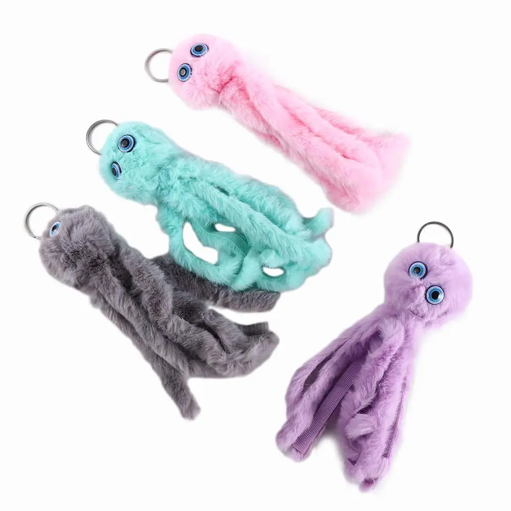 Sea Animals Interior Accessories Stuffed Animal Plush Octopus Keychains Plush  Octopus Keyring Stuffed Keychain Plush Pendant