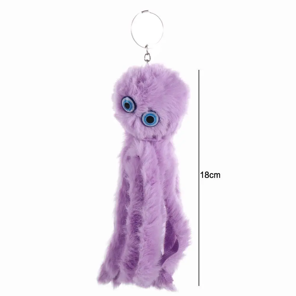Sea Animals Interior Accessories Stuffed Animal Plush Octopus Keychains Plush  Octopus Keyring Stuffed Keychain Plush Pendant