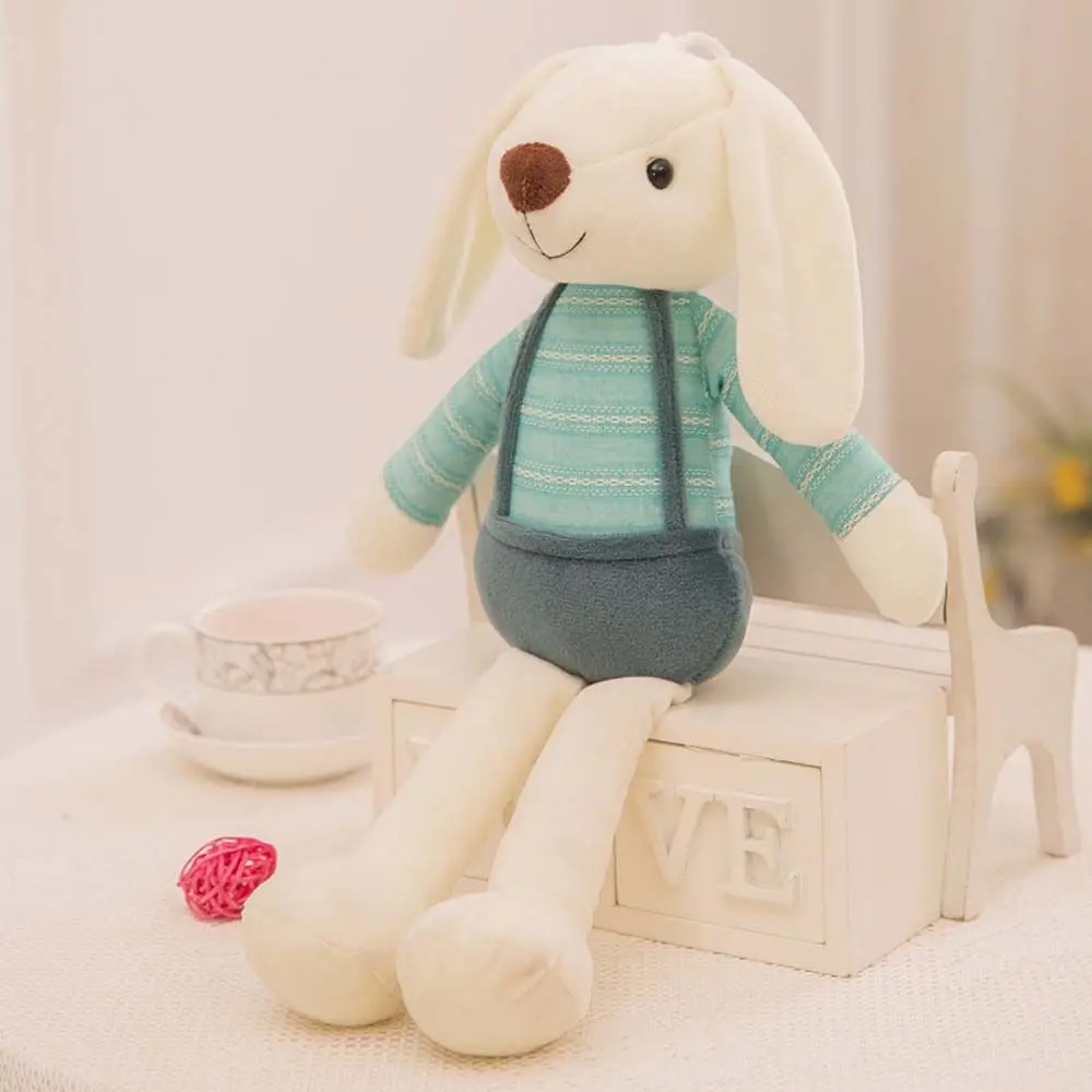40CM Cute Rabbit Doll Baby Soft Plush Toys For Infants Appease Sleeping Crib Stuffed Animal Bunny Toys For Kids Birthday Gift