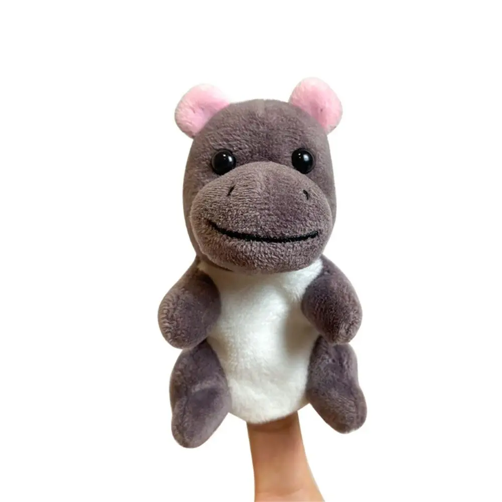 Role Play Finger Puppets Storytelling Stuffed Doll Animal Hand Puppets Educational 9cm Puppets Plush Toy Party Favors