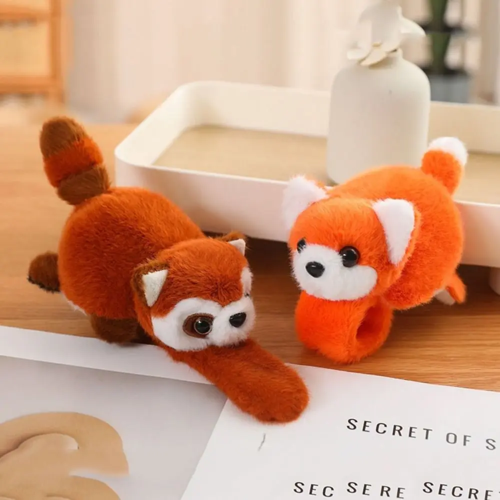 Turn into Highland dog Slap Bracelet Series Simulation Turn into Raccoon Plush Doll Slap Bracelet Animal Cartoon