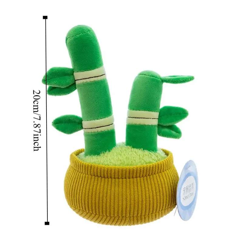 Flowerpot Potted Potting Plant Plush Doll Orchid Getting Rich Flowerpot Potted Plush Toy Funny Flower