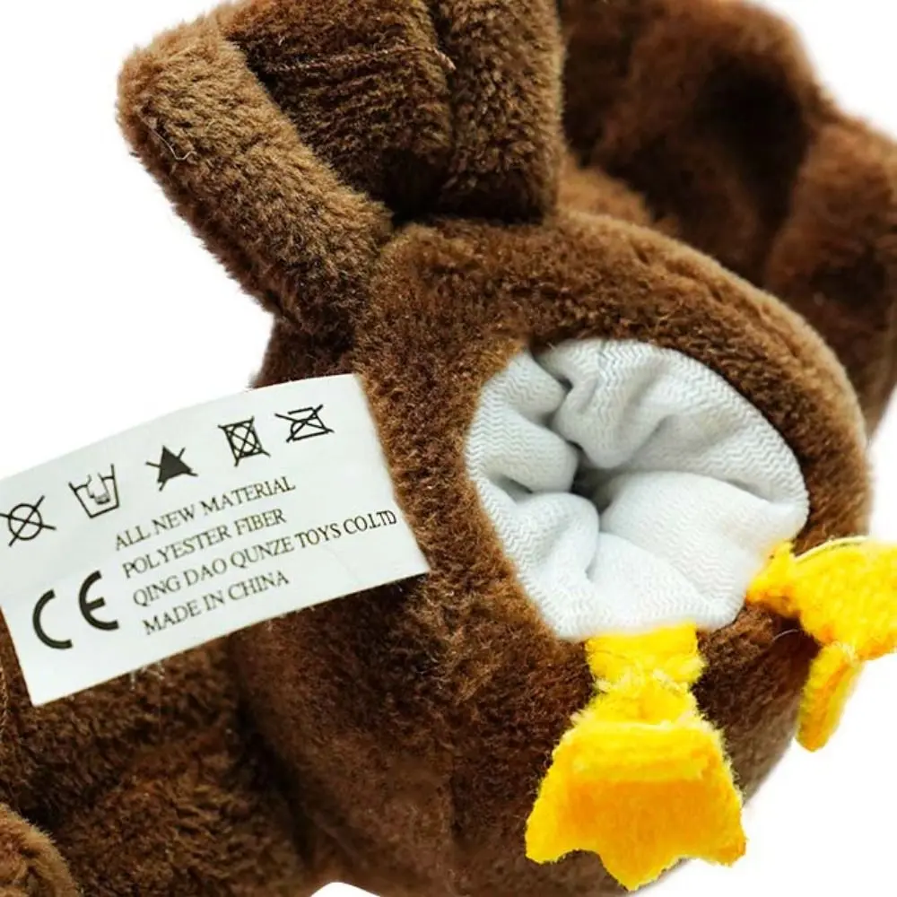 Peacock Owl Bird Finger Puppet Plush Doll Stuffed Animal Parrot Finger Doll Storytelling Kawaii Animal Hand Puppet Kid Gift