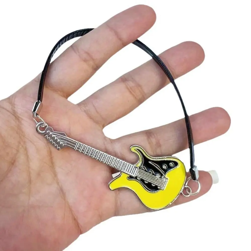 1/6 Doll Musical Instruments Mini Realistic Plush Doll Mini Guitar Model Doll Accessories Miniature Doll Electric Guitar