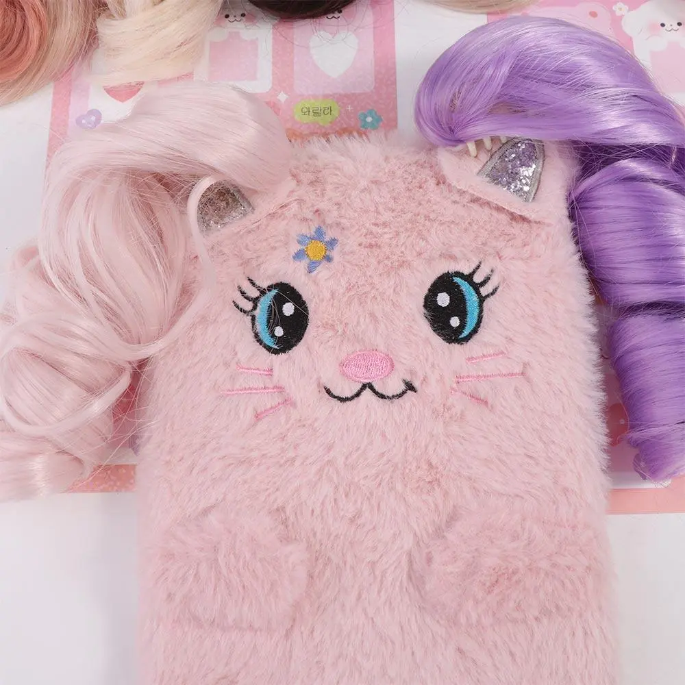 Ponytail Cotton Doll Chemical Fiber Wig Clamping Chemical Fiber BJD SD Doll Hair DIY Purple Doll Long Curly Hair Ponytail