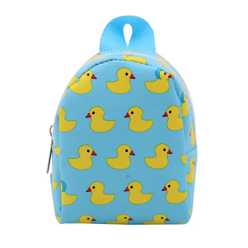 Cloth Leather Doll Bag Cute Cartoon Rucksacks For 18inch American Dolls Animals Shoulder Bag For 43cm Baby New Born,OG Girl Doll