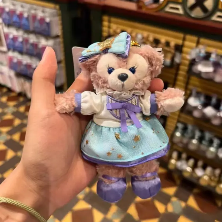 Star Wear Dew Sydney Rose plush toy cute girl heart pendant keychain plush doll girl holiday gift bag decorative key chain