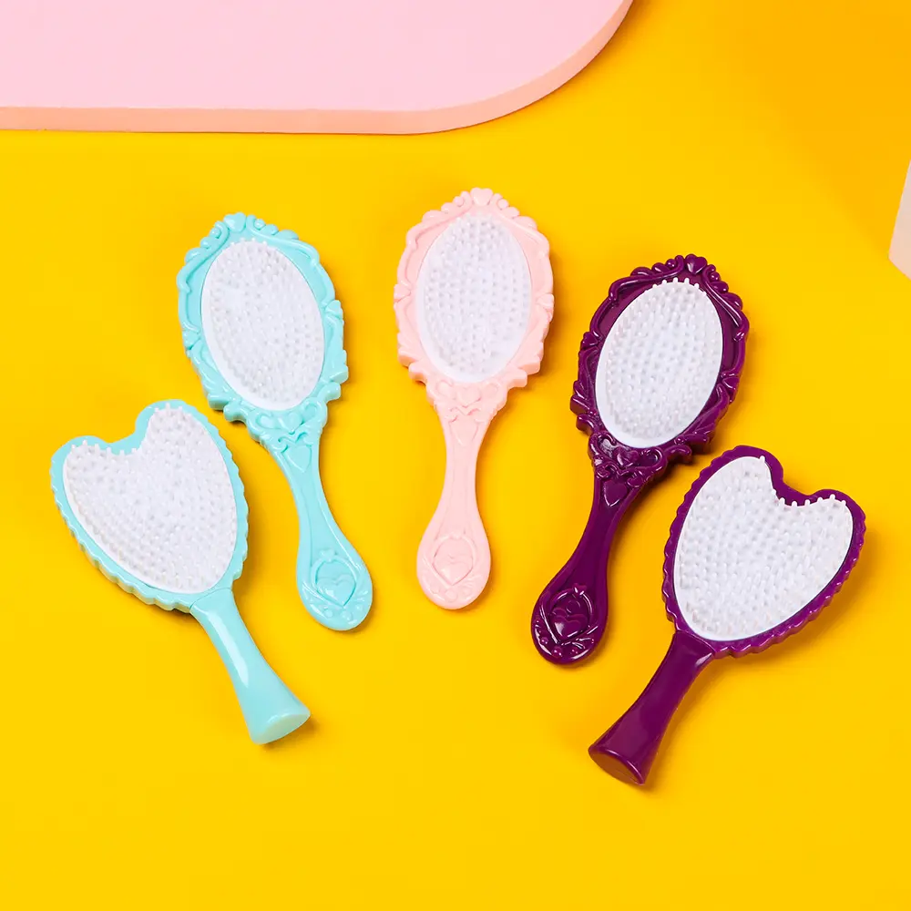 1/5pcs Plastic Miniature Comb Cute Mini Doll Combs For Hair Eyelash Eyebrow Doll Accessories Dollhouse Decorations