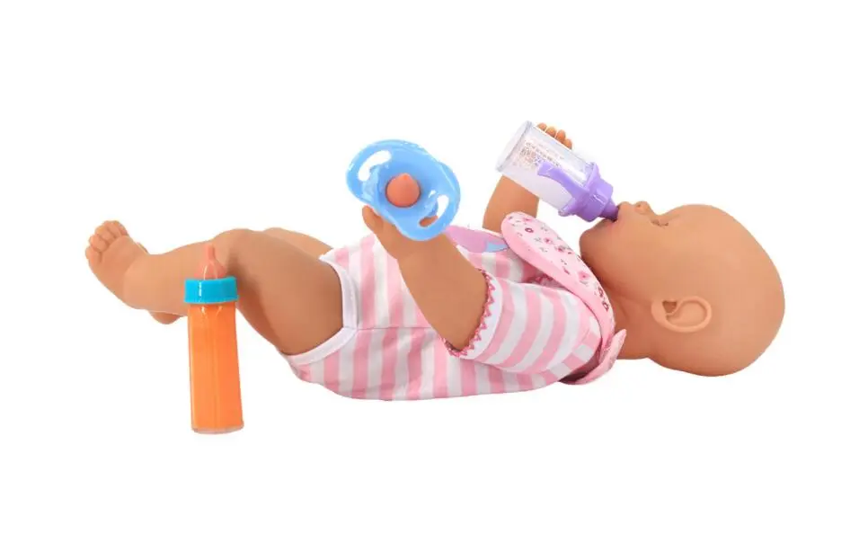 Baby Disappearing Doll Feeding Set Wear For Reborn Baby Doll, Multiple Baby Doll Accessories, Children Best Birthday Gift.