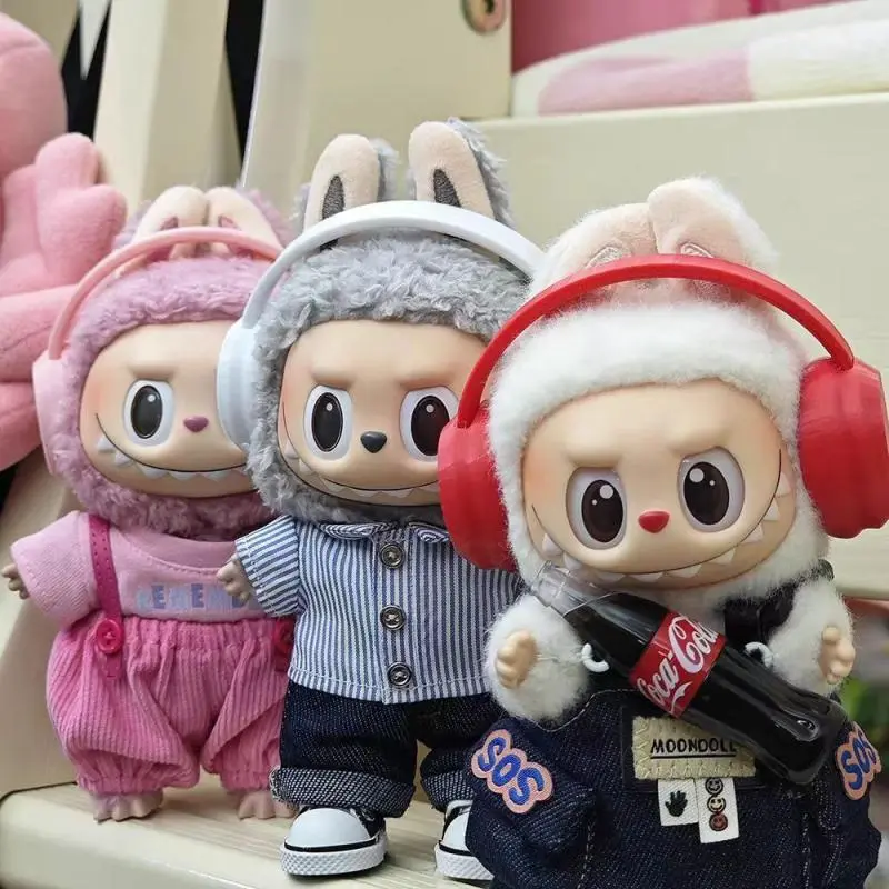 Mini Plastic Earphone For 17cm Doll Headset Decoration Headphone Fashion DIY Doll Accessories Gift