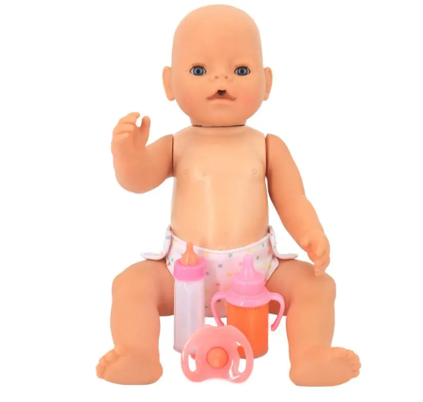 Baby Disappearing Doll Feeding Set Wear For Reborn Baby Doll, Multiple Baby Doll Accessories, Children Best Birthday Gift.
