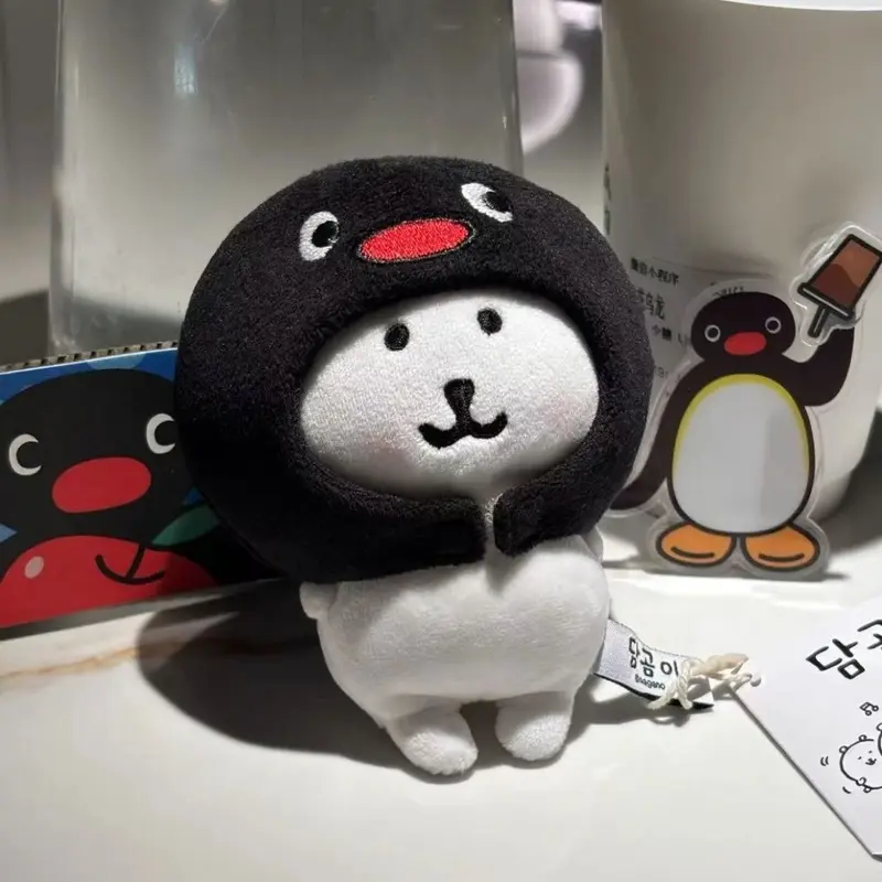 Pingu Penguin Headband Is Suitable For 10cm Doll Self-Deprecating Bear Pendant Nunu Starfish Body As Pendant Cute Super Cute Acc
