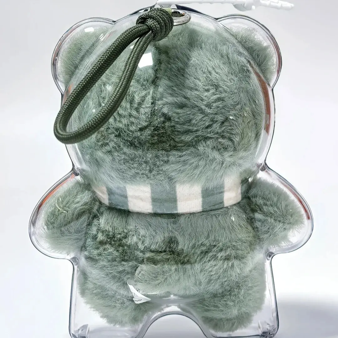 LULU Pig Vinyl Plush Doll Dedicated Transparent Acrylic Storage Dust and Dirt Protection Case