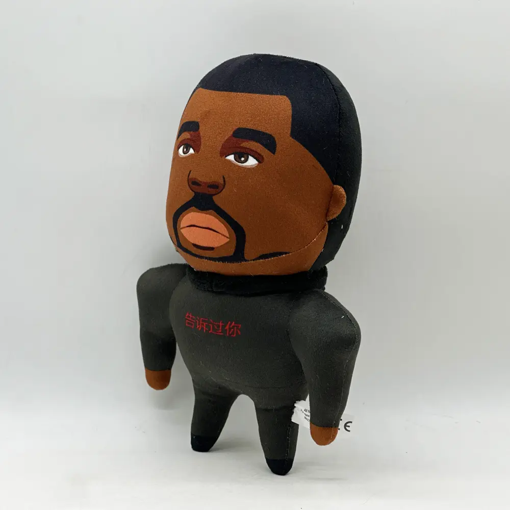 kanye I told you fun simulation cartoon muscle man high-quality stuffed plush toy Christmas plush gift doll